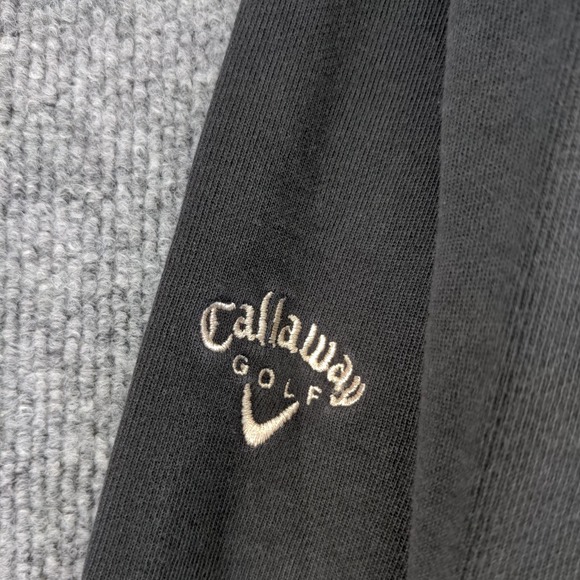 Callaway Golf Mens FedEx ICBOD 1/4 Zip Jacket Black Size L Embroidered Logo - Picture 11 of 16
